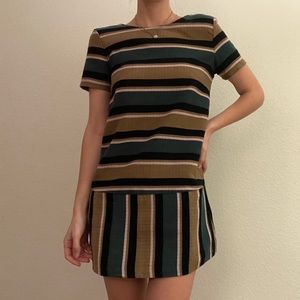 Mod Striped Dress